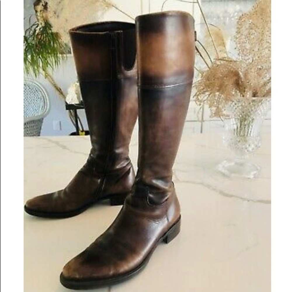 Vintage Italian Designer Sesto Meucci boots 7.5